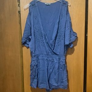 Blue romper from American eagle